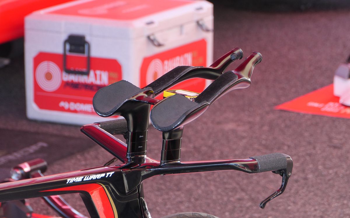 Vincenzo Nibali and Rohan Dennis were given special handlebars for time trials, rumoured to be around &pound;10,000, but only Nibali got to use his on the stage