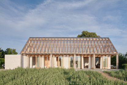 Exterior of Glass house by Sigurd Larsen