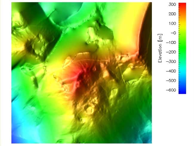 Site of Potential Lunar Colony Detailed in 3-D