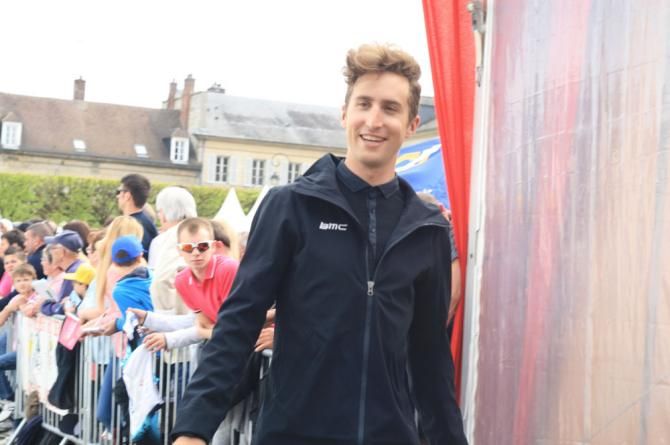 Taylor Phinney (BMC) is all smiles at the team presentation