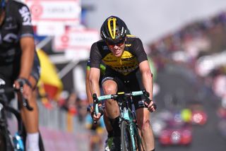 Steven Kruijswijk on stage 4 of the Giro d'Italia