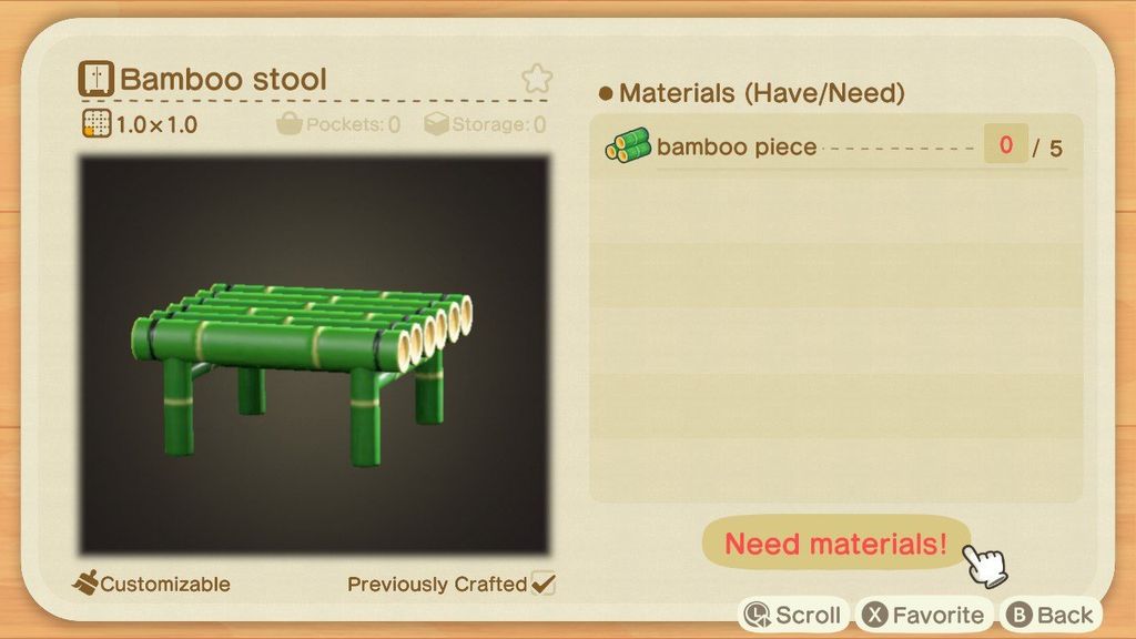 Animal Crossing New Horizons — All Bamboo recipes iMore