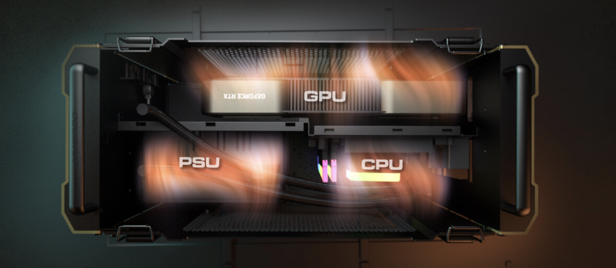 Renderings for the Cougar Dust 2 Case