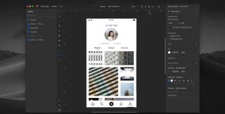 A screenshot from UXPin, one of the best UI prototyping tools