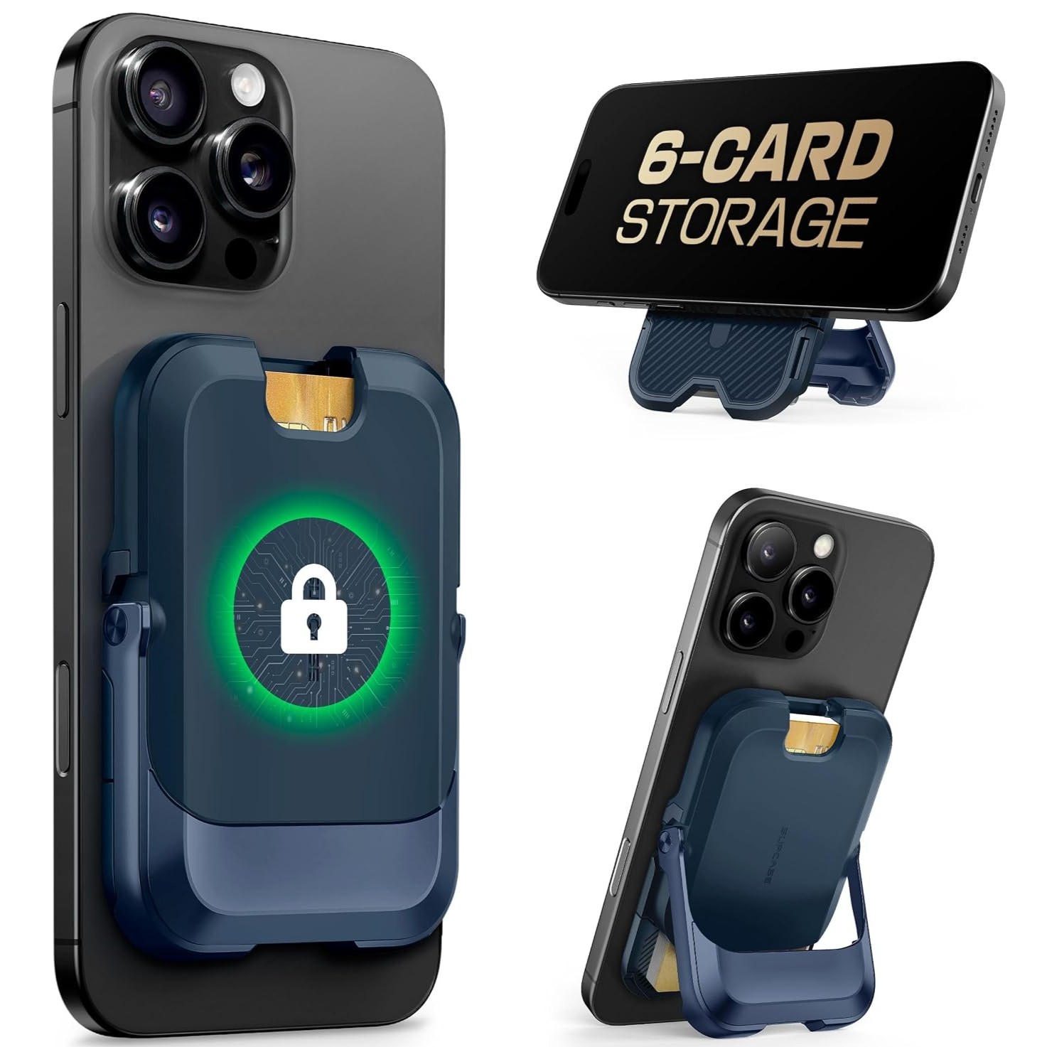 SUPCASE UB Mag Vault Magnetic Wallet with Stand
