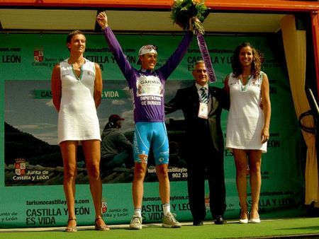 Tom Danielson took over the lead in the Vuelta a Burgos.