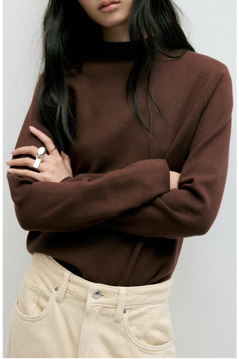 Mock Neck Sweater