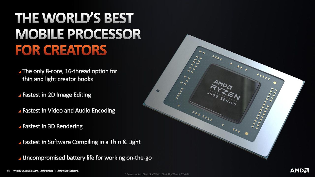 AMD Ryzen 5000 Mobile