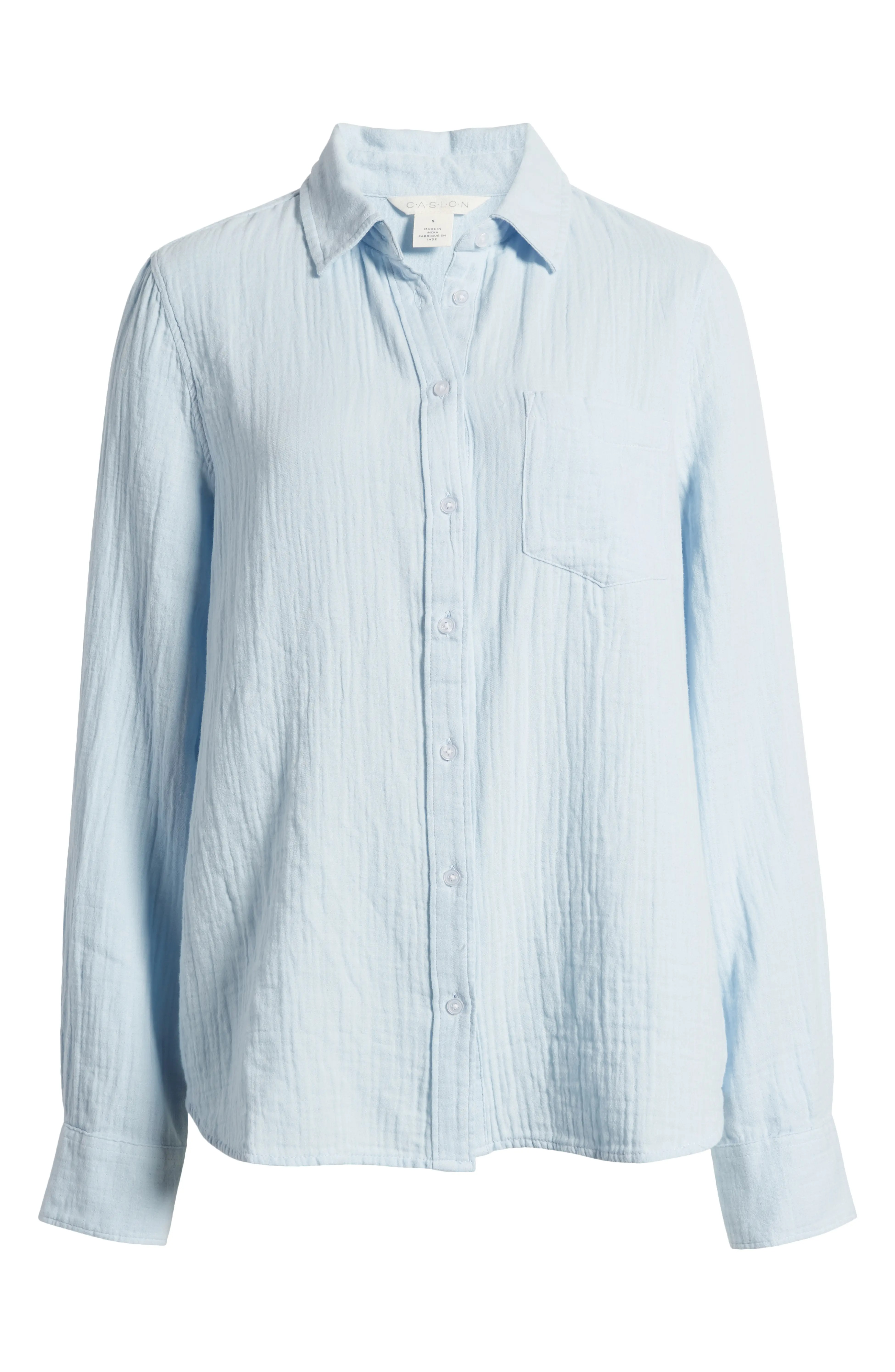 Caslon, Casual Gauze Button-Up Shirt (Was $60) 
