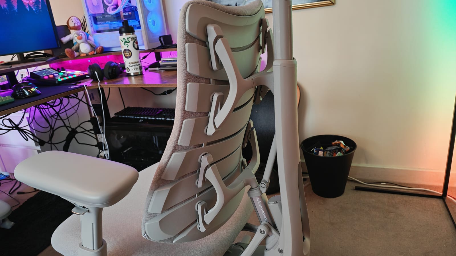 The backrest of the LiberNovo Omni