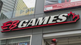 TORONTO, ON - MARCH 19: EB Games store on Yonge Street in downtown Toronto. The company still plans to launch a new game later this week. (Rick Madonik/Toronto Star via Getty Images)