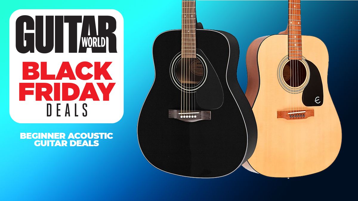This year's top beginner acoustic guitar Black Friday deals are right
