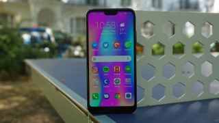 The Honor 10's screen is a bit smaller. Image credit: TechRadar