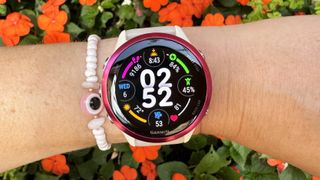 Garmin Forerunner 570 with custom watch face