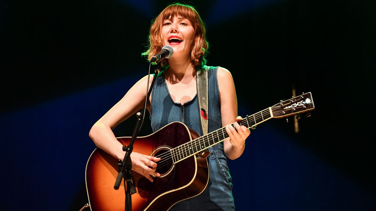 Molly Tuttle performs at War Memorial Auditorium during AMERICANAFEST 2019 on September 13, 2019 in Nashville, Tennessee.