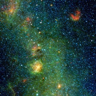 Storm of Stars in the Trifid Nebula