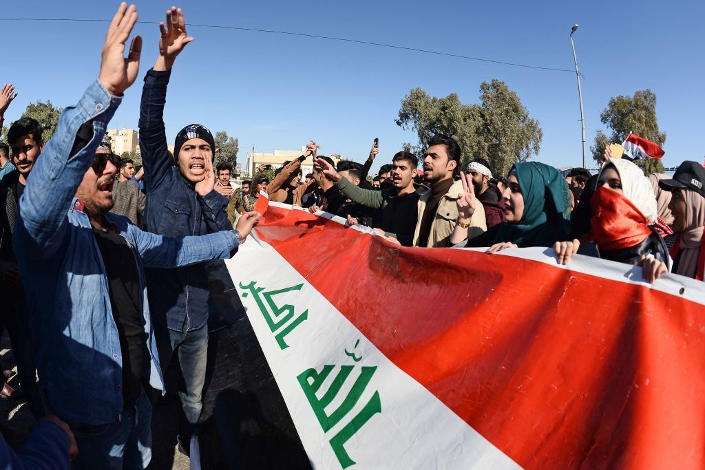 Iran protests.