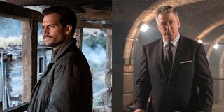 Henry Cavill and Alec Baldwin in Mission: Impossible - Fallout