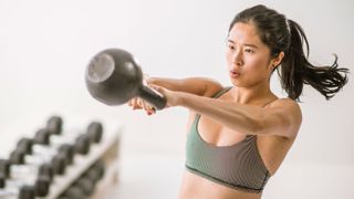 Kettlebell swings are some of the best exercises to burn fat