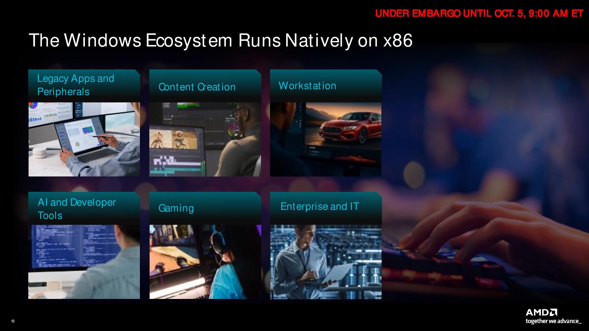 AMD agentic PC presentation.