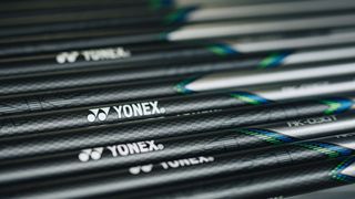 Photo of some Yonex shafts