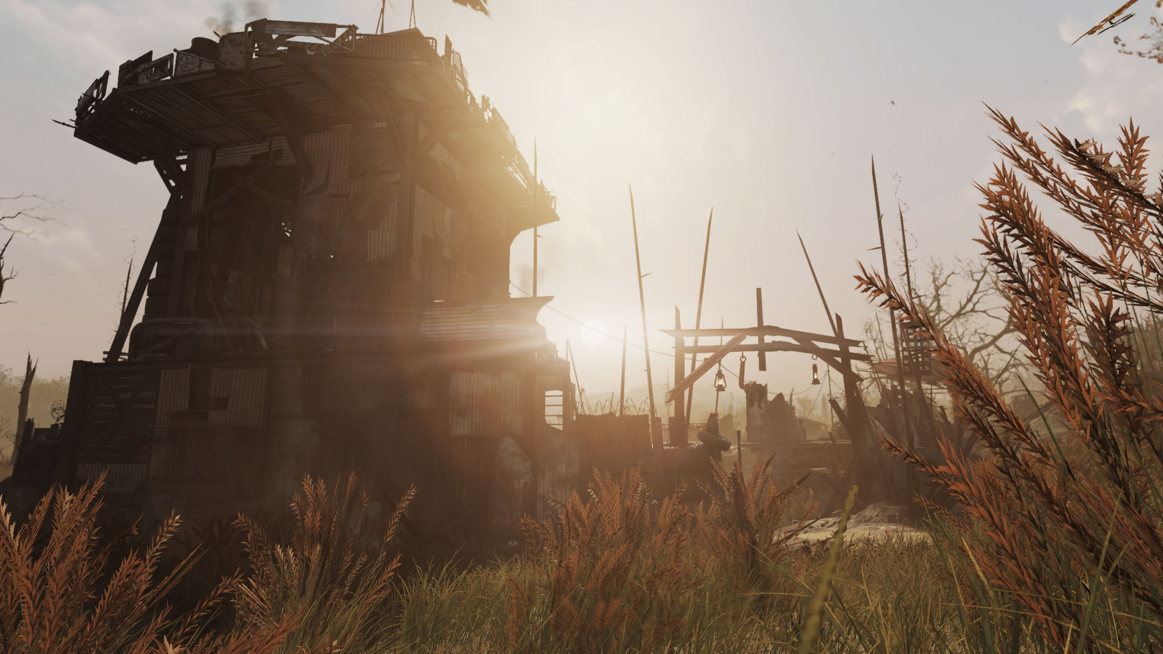 Screenshots from the Burning Springs update in Fallout 76 