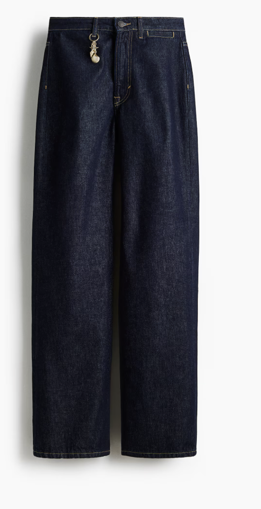 H&amp;M, Straight High Jeans