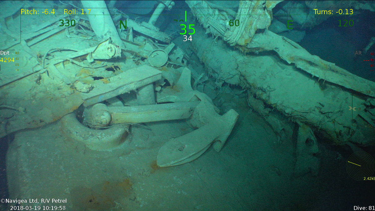 Photos: WWII Battleship 'USS Juneau' Discovered | Live Science