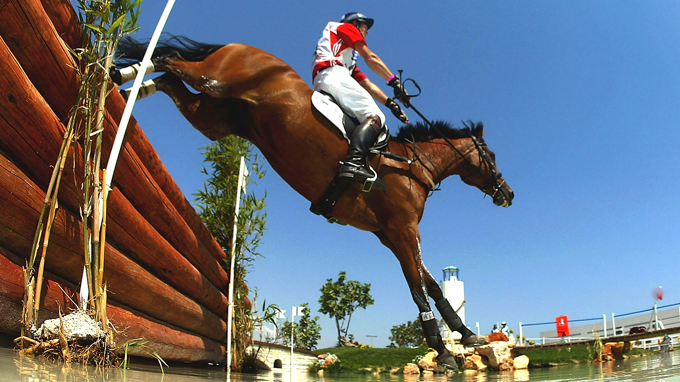 William Fox-Pitt and Tamarillo at the 2004 Athens Olympics