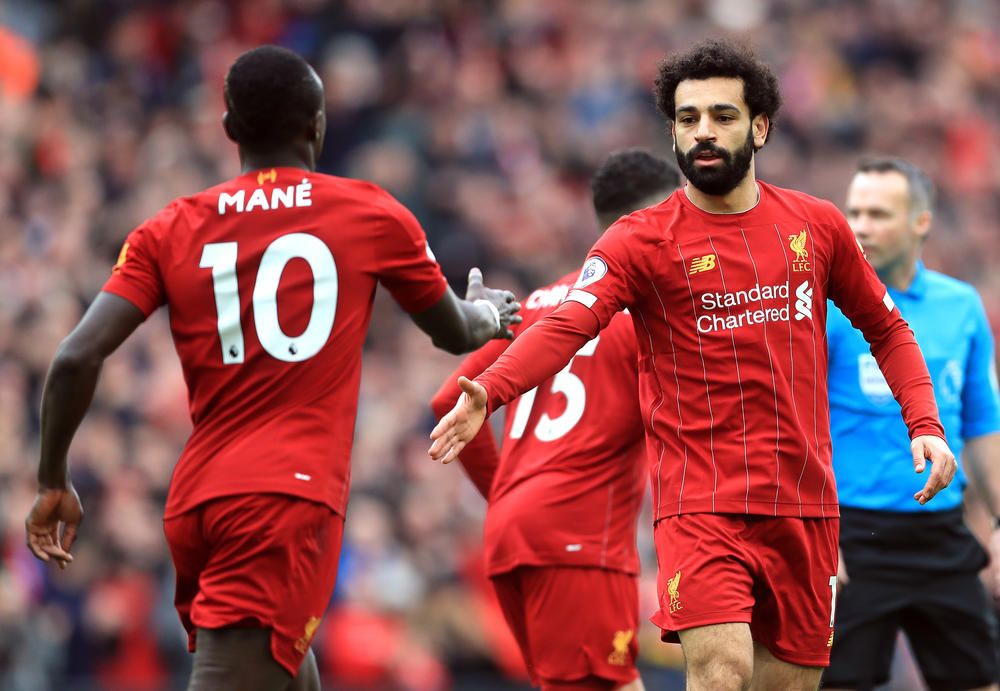 Sadio Mane Mohamed Salah Liverpool