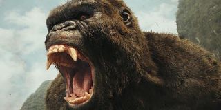 King Kong roaring in Kong: Skull Island