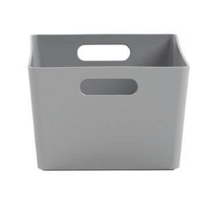 grey coloured storage box