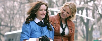 Leighton Meester and Blake Lively in Gossip Girl