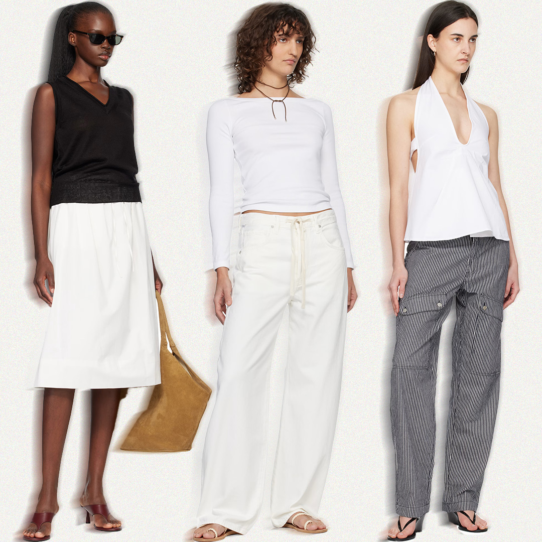 Collage of SSENSE New Arrivals