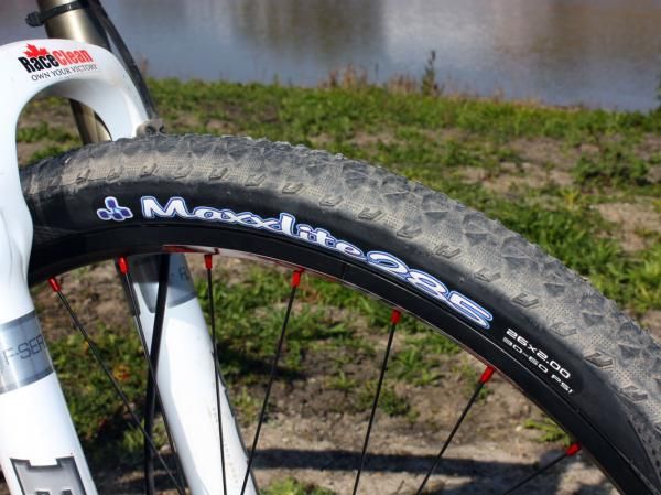Sea Otter's non-technical course afforded use of a fast, narrow and light tire.