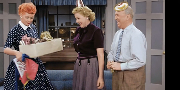 thumbnail image 2 of I Love Lucy TV Show Vinyl Decal - You Pick Color, Car Window Sticker Lucy Ricky Ethel 2 of 6