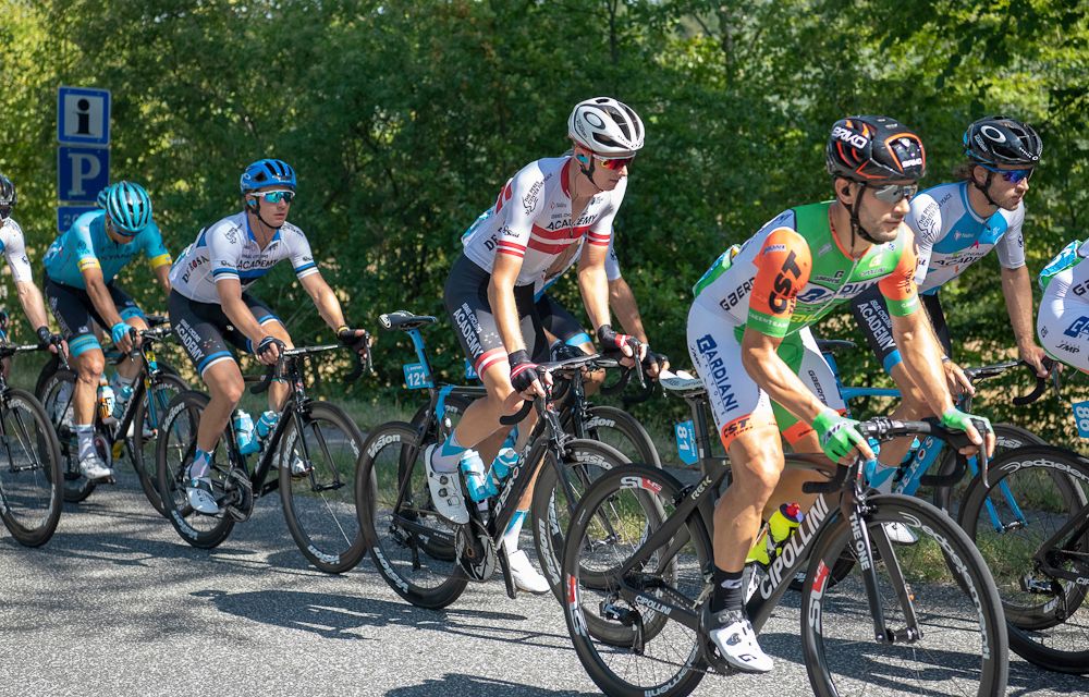 Latvian champion Krists Neilands rides during stage 2 at the Tour of Denmark