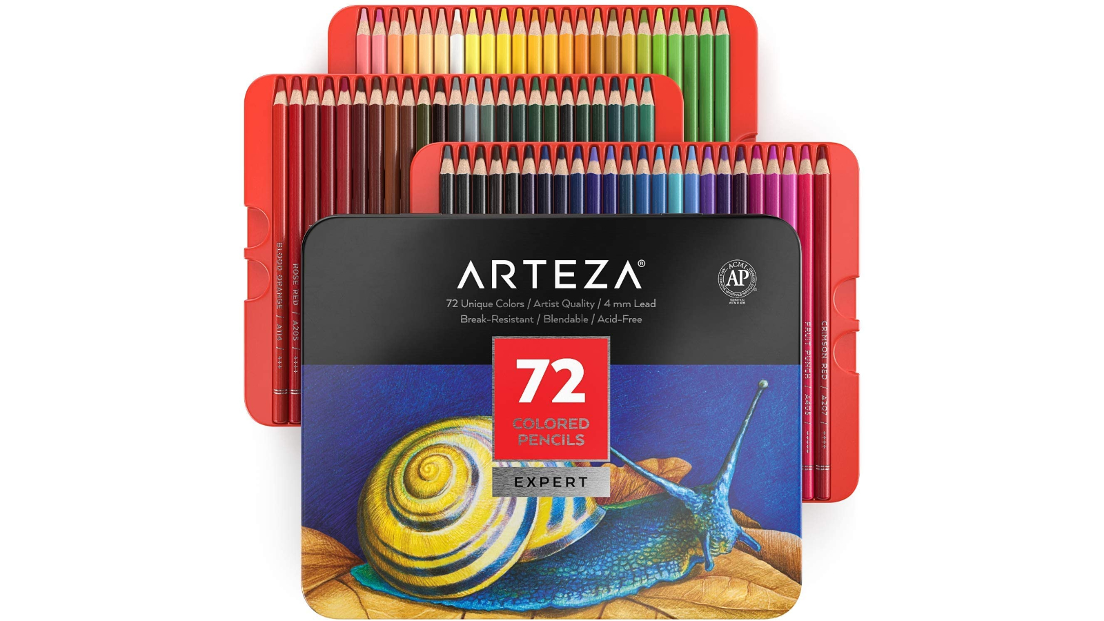 Best coloured pencils: Arteza Colored Pencils