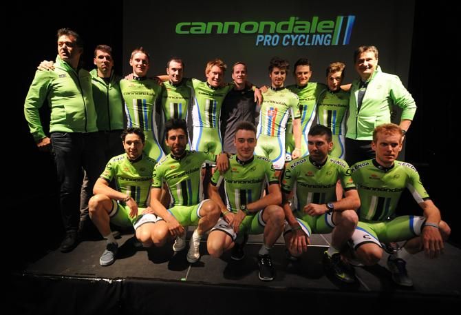 The 2014 Cannondale team presented