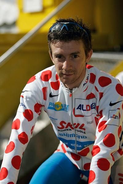 Thierry Huppond (Skil-Shimano) leads the mountains classification.