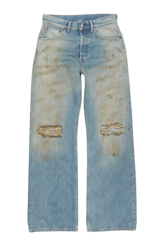 Acne Studios Blue Loose Fit 2021F Jeans