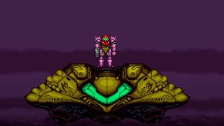 Samus in Super Metroid