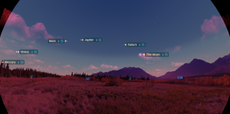 A diagram showing the locations of five bright planets, Mercury, Venus, Mars, Jupiter and Saturn, in the predawn sky on June 17, 2022. (Image credit: Starry Night)