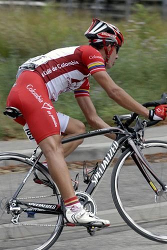 Faber Ardila (Colombia Es Pasion Coldeportes) rides in the break.