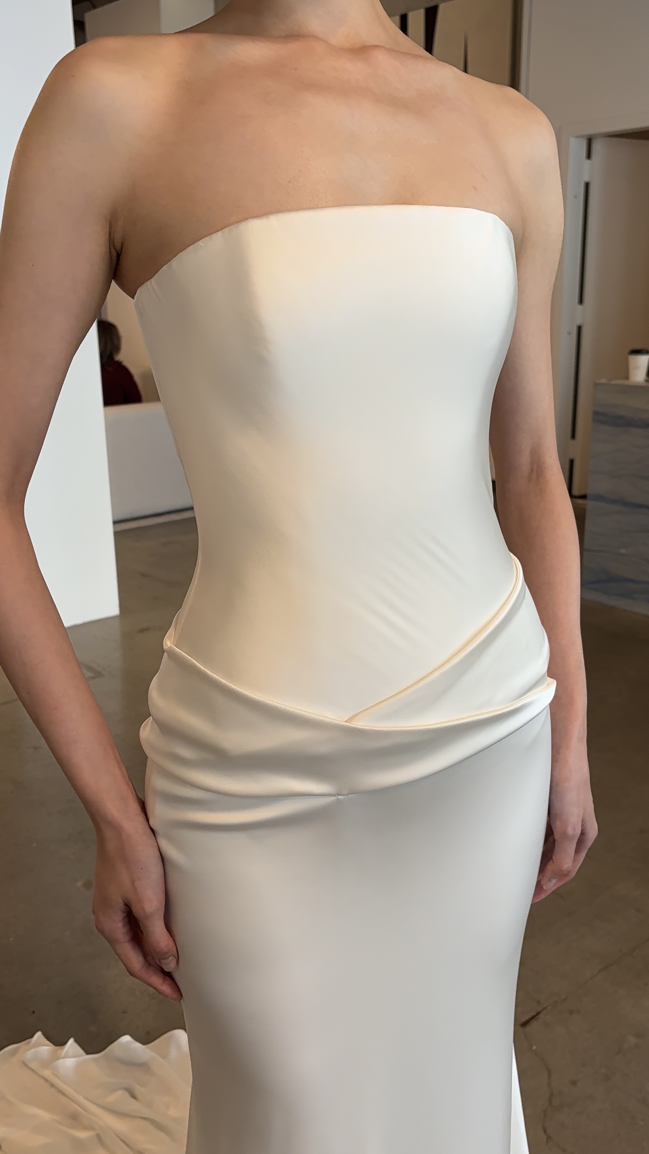Who What Wear editor Ana Escalante attends New York Bridal Week