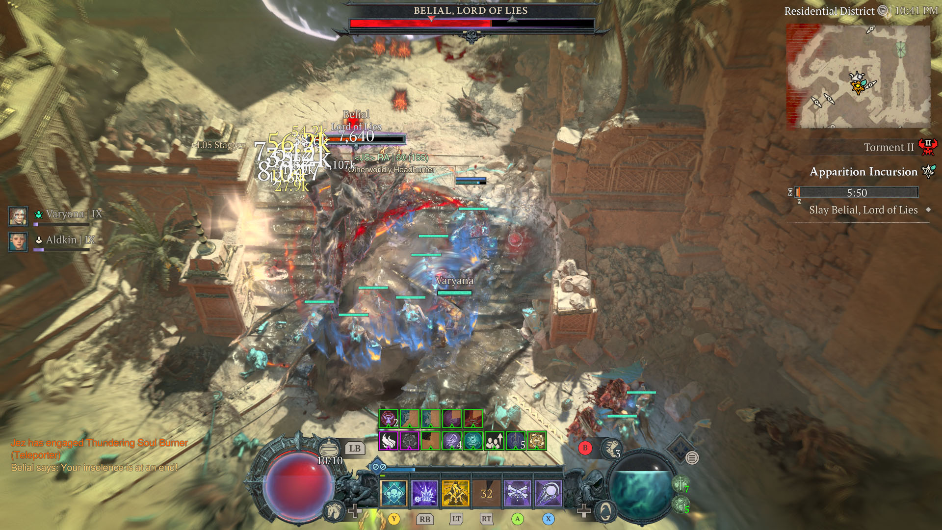 Diablo 4 gameplay screenshot