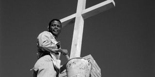 Sidney Poitier in Lillies of the Field