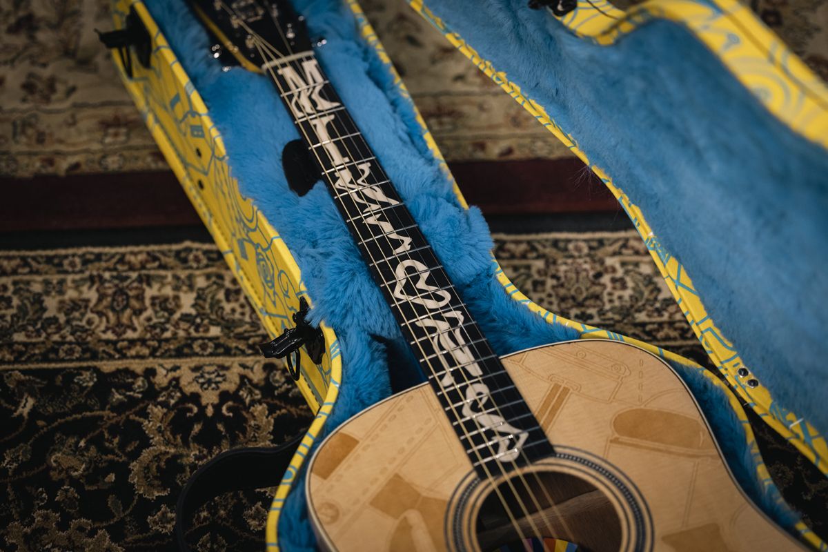 Fender Minions: Rise of Gru guitar