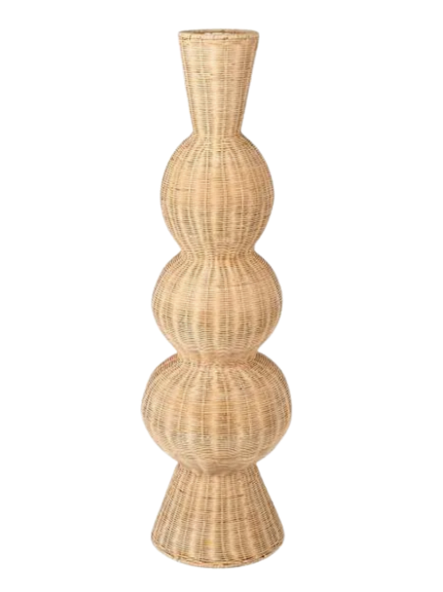 Rattan Oversized Vase