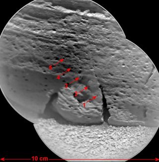 Mars Rock 'Rocknest 3' Imaged by Curiosity's ChemCam